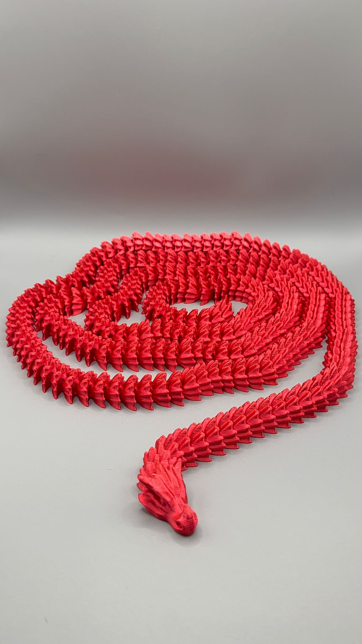 Articulated 3D Printed Dragon – 2.4 Metres