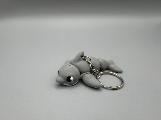 3D Printed Dolphin Keychain – Cute &amp; Articulated Design