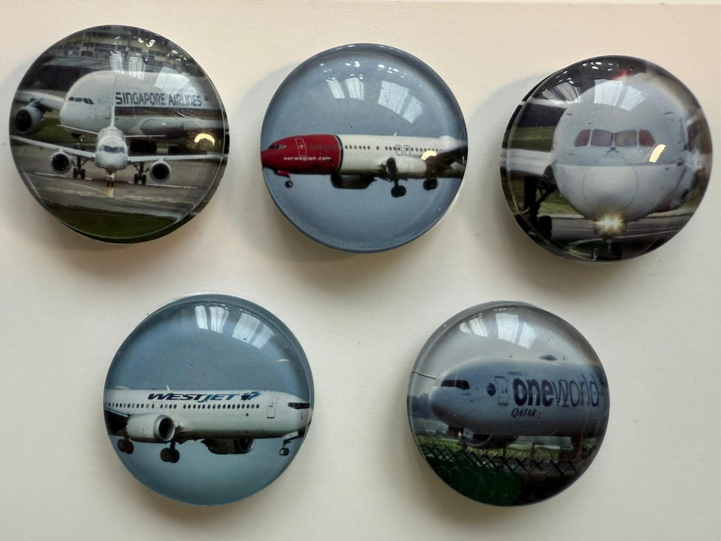 Glass Keyring & Magnet gift