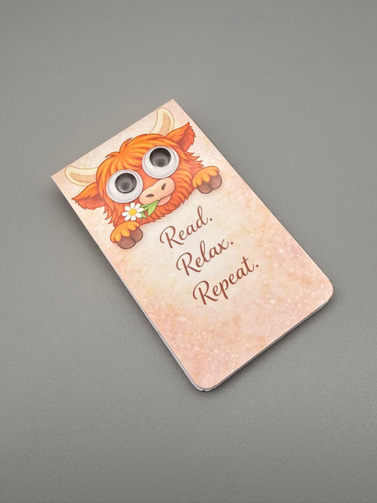Magnetic Bookmark – “Read. Relax. Repeat.”