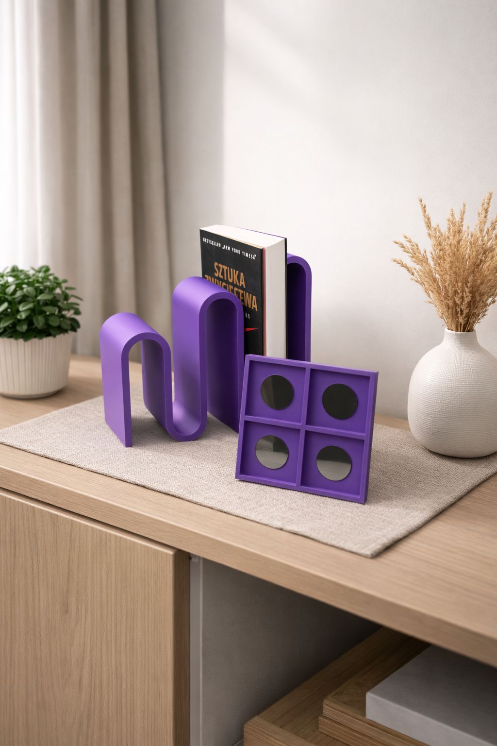 Modern 3D Printed Book Stand / Book Holder